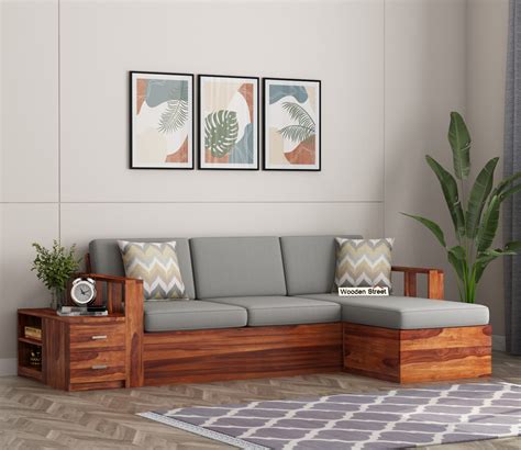 Modern Wooden Sofa Design Images | Baci Living Room