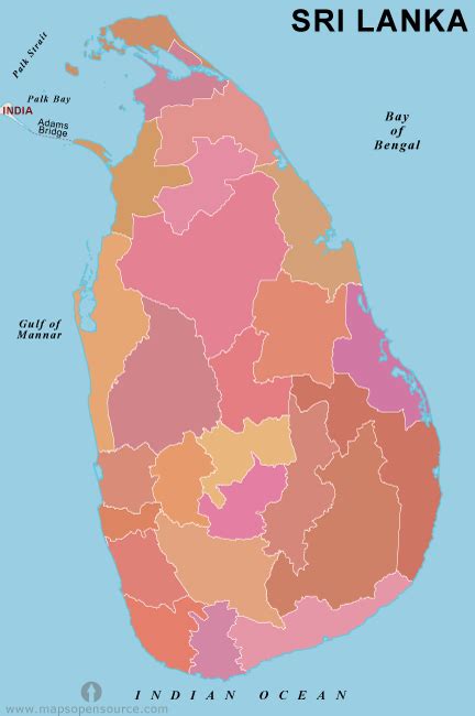 Districts Of Sri Lanka - coinkawevq
