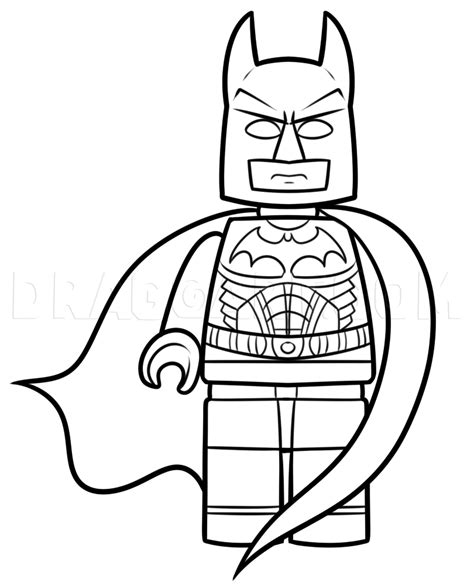 The Lego Batman Movie Drawing Lesson, Drawing, Step by Step, by Dawn ...