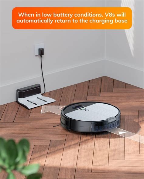 The ILIFE V8s: The AI-Powered Robot Vacuum with Intelligent Cleaning ...