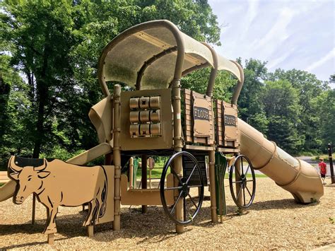 Play, Hike & Water Fun at Adelphi Mill Playground - Route One Fun