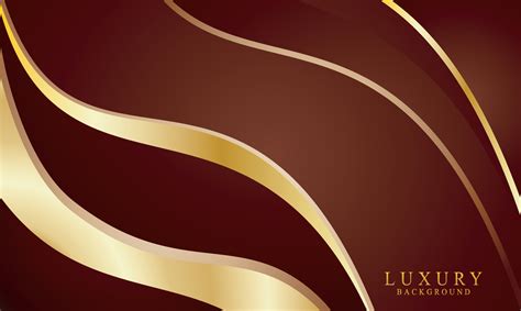 elegant abstract gold background  shiny elements red shade