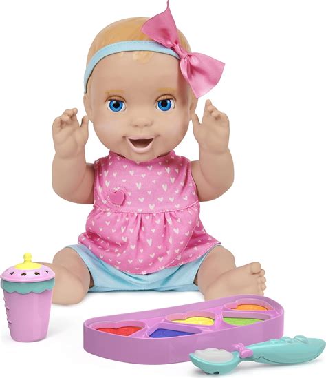 Amazon.com: Mealtime Magic Mia, Interactive Feeding Baby Doll