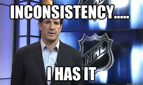 inconsistency    shannaban quickmeme