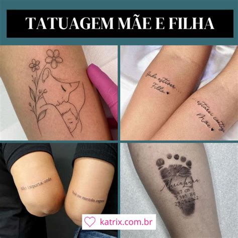 Tatuagem Helena Filha - Tatuagem mãe e filha: Ideias lindas e significativas – Tá Chique