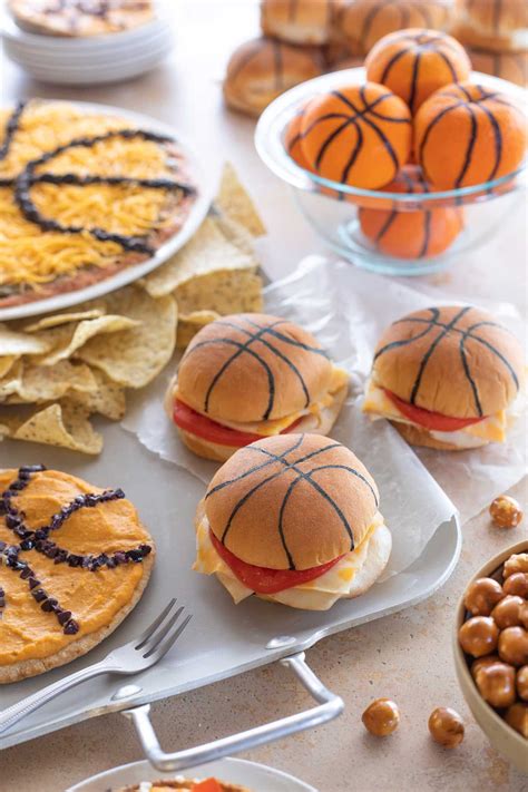 20+ Basketball and March Madness Food Ideas | March madness food