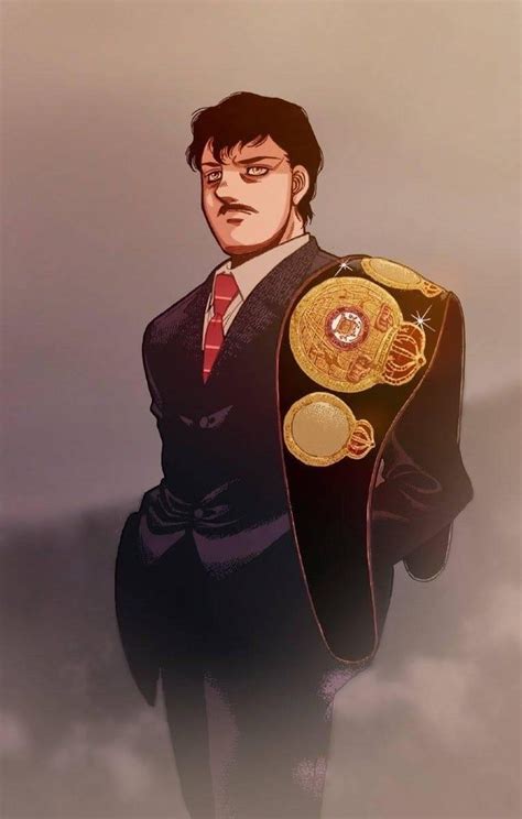 The champion - hajimenoippo | Box manga, Anime monochrome, Character art