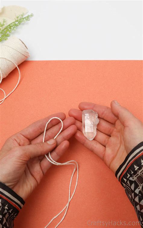 Easy DIY Stone Necklace (Step-by-Step) - Craftsy Hacks