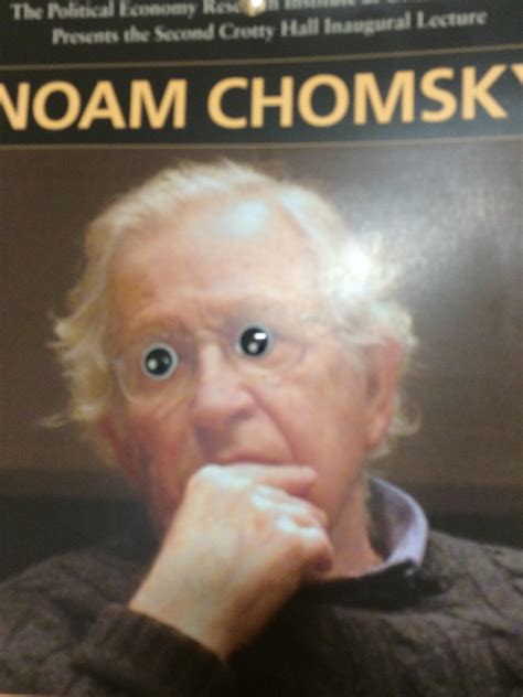 noam chomsky poster   school eyes glistening  emotion