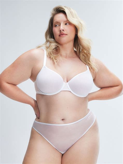 Sheer X Thong Panty in White | SAVAGE X FENTY