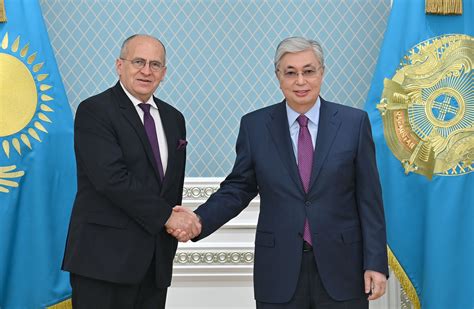 President of Kazakhstan receives OSCE Chairman-in-Office, Minister of