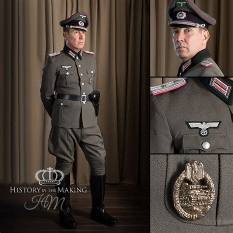 German Officer (Oberleutnant)-Full Dress Uniform- Panzer Division- 1941 ...