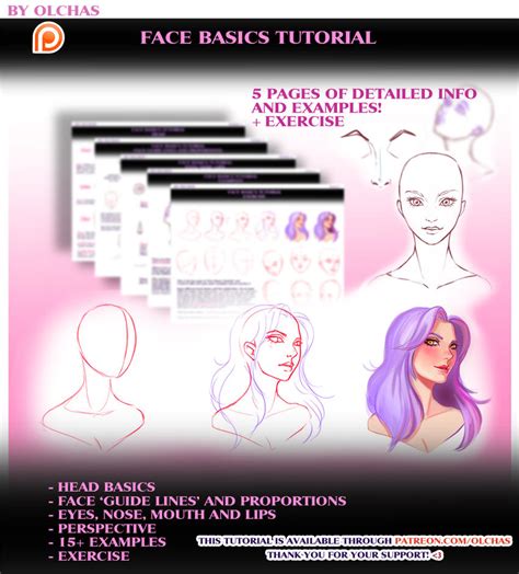 Face Basics Tutorial Preview by OlchaS on DeviantArt