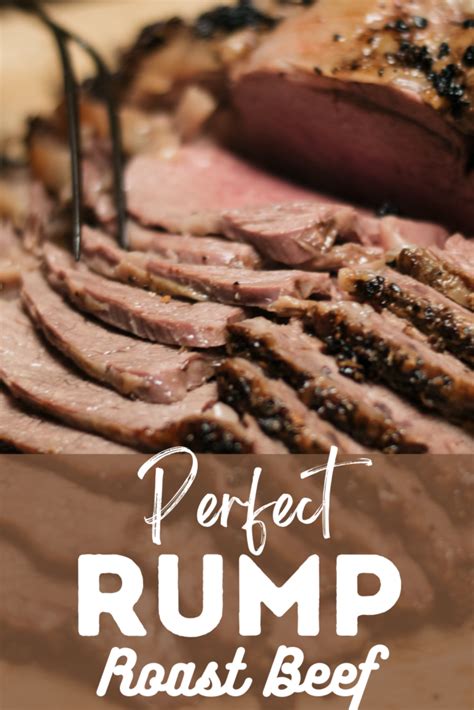 how to make a tender rump roast