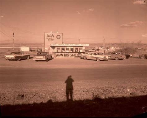 A & W Root Beer drive in, Williston, N.D. The building is still there ...