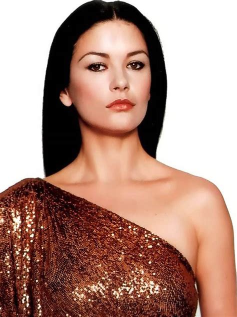Download Catherine Zeta-Jones One-Shoulder Dress Wallpaper | Wallpapers.com