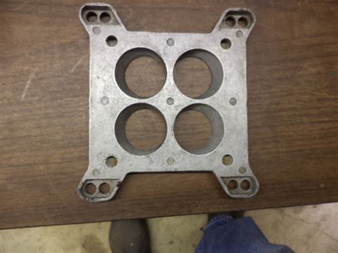 intake manifold spacer plate  danny  sharer dba   dirty