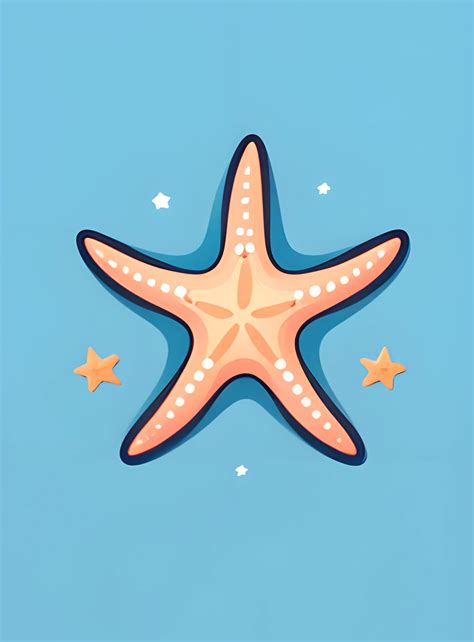 easy starfish drawing 6