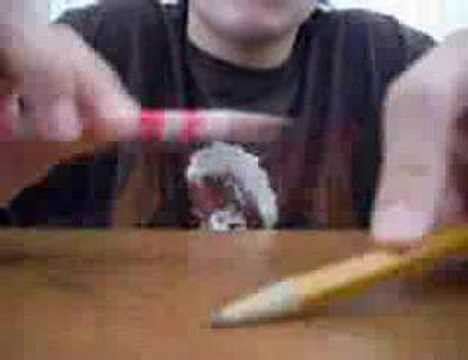 pencil beat (insane skills!) - YouTube