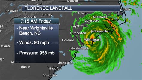 Tracking Florence – National Weather Outlook Saturday - Praedictix