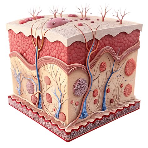 skin tissue structure skin tissue  structure png transparent