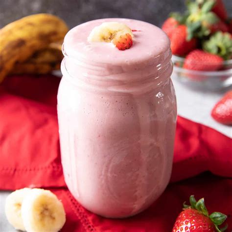 Strawberry Banana Smoothie Recipe