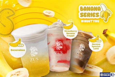 zus coffee banana series huat    chinese  year