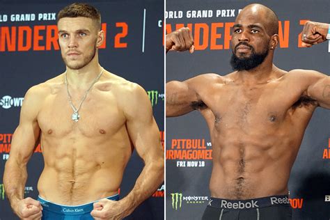 VIDEO: Vadim Nemkov, Corey Anderson make weight for Bellator 288 headliner