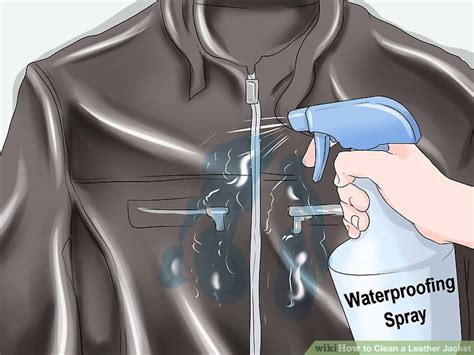 how to clean the inside of a leather jacket