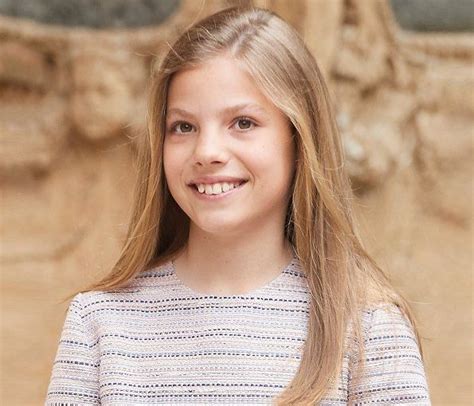 The younger daughter of King Felipe and Queen Letizia, Infanta Sofía ...