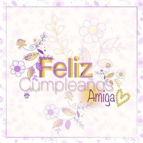 Premium Vector | Feliz cumpleanos amiga