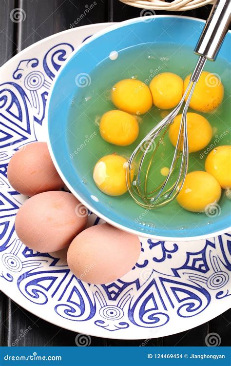 fresh egg whites  yolks stock photo image  checked