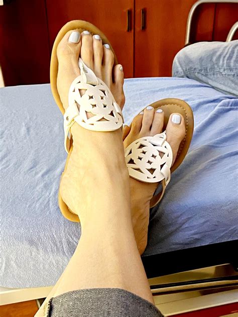 Taking feet pictures while the doctor was talking... he noticed lol