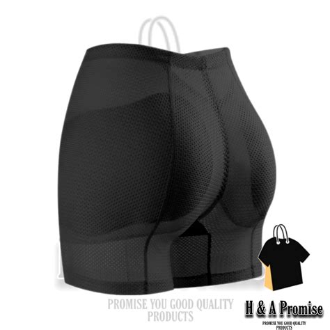 WOMEN MID-WAIST PADDED FAKE BUTT PADDING PANTY AND HIPS ENHANCER PUSH