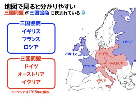 三国同盟と三国協商とは？ 地図と背景を押さえてスッキリ理解しよう - 中学受験ナビ