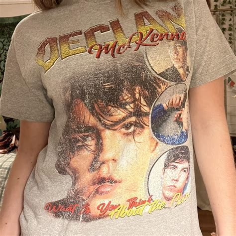 DECLAN MCKENNA MERCH TSHIRT!!! cute with jeans and... - Depop