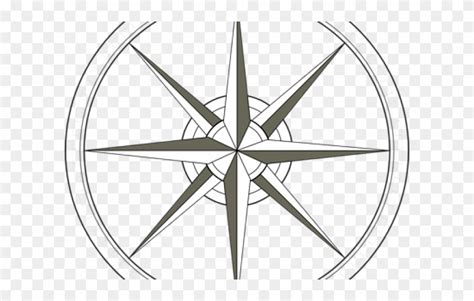 South Clipart Compass Symbol - Compass Rose - Png Download (#218318) - PinClipart