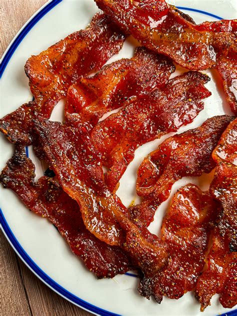 Easy Candied Bacon - Tastefully Grace