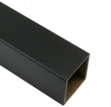 Black Vinyl Picket 1" x 2" x 6ft - Fence-Material