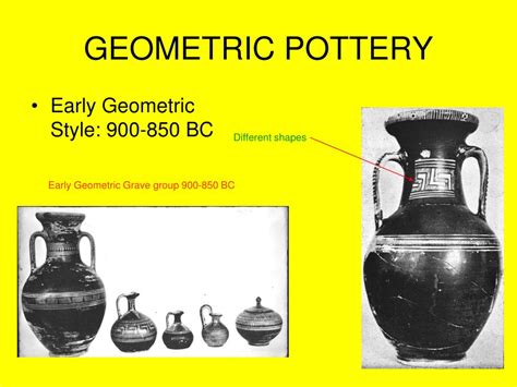 PPT - GEOMETRIC POTTERY PowerPoint Presentation, free download - ID:5572385
