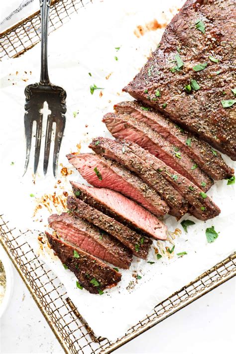 Perfectly Seasoned Air Fryer Flank Steak in 15-Minutes - Real Simple Good