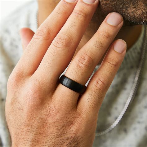 black wedding ring for man 1