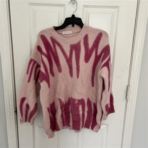 Shop Rumors Pink Sweater Size small/medium Tagging... - Depop