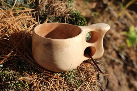 Kuksa with 2 holes, large – Dollstein Handel