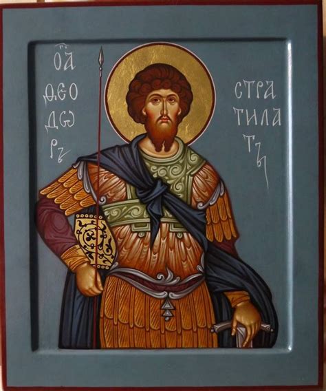 pin na doske heilige theodorus icons