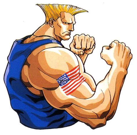 Guile artwork #9, Street Fighter 2