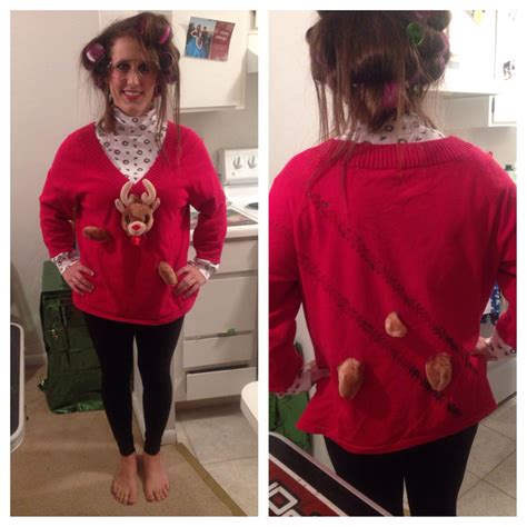 Christmas; ugly sweater, grandma got run over by a reindeer.