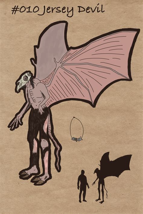 The Cryptid Cases - Jersey Devil by OperaGhost21 on DeviantArt