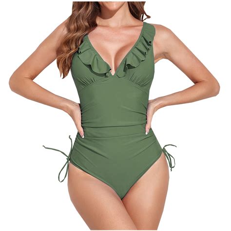 OAVQHLG3B One Piece Bathing Suit for Women One Piece Swimsuits Women