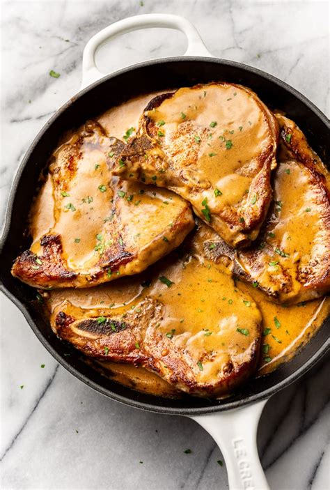 Easy Smothered Pork Chops and Gravy • Salt & Lavender